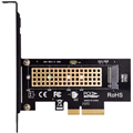 Generic M.2 NVME SSD to PCIe 4.0 Adapter Card X4 PCIe slot needed for Desktop PC GEN4 Full Speed